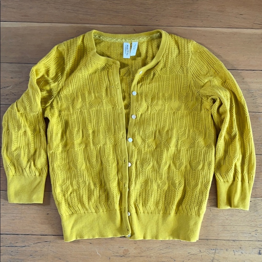 Anthropologie knit cardigan